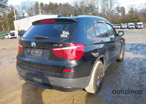 2014 BMW X3 xDrive28I from USA, damaged, VIN 5UXWX9C56E0D23849